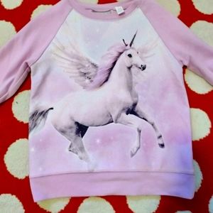 Girl's Pink Unicorn Shirt